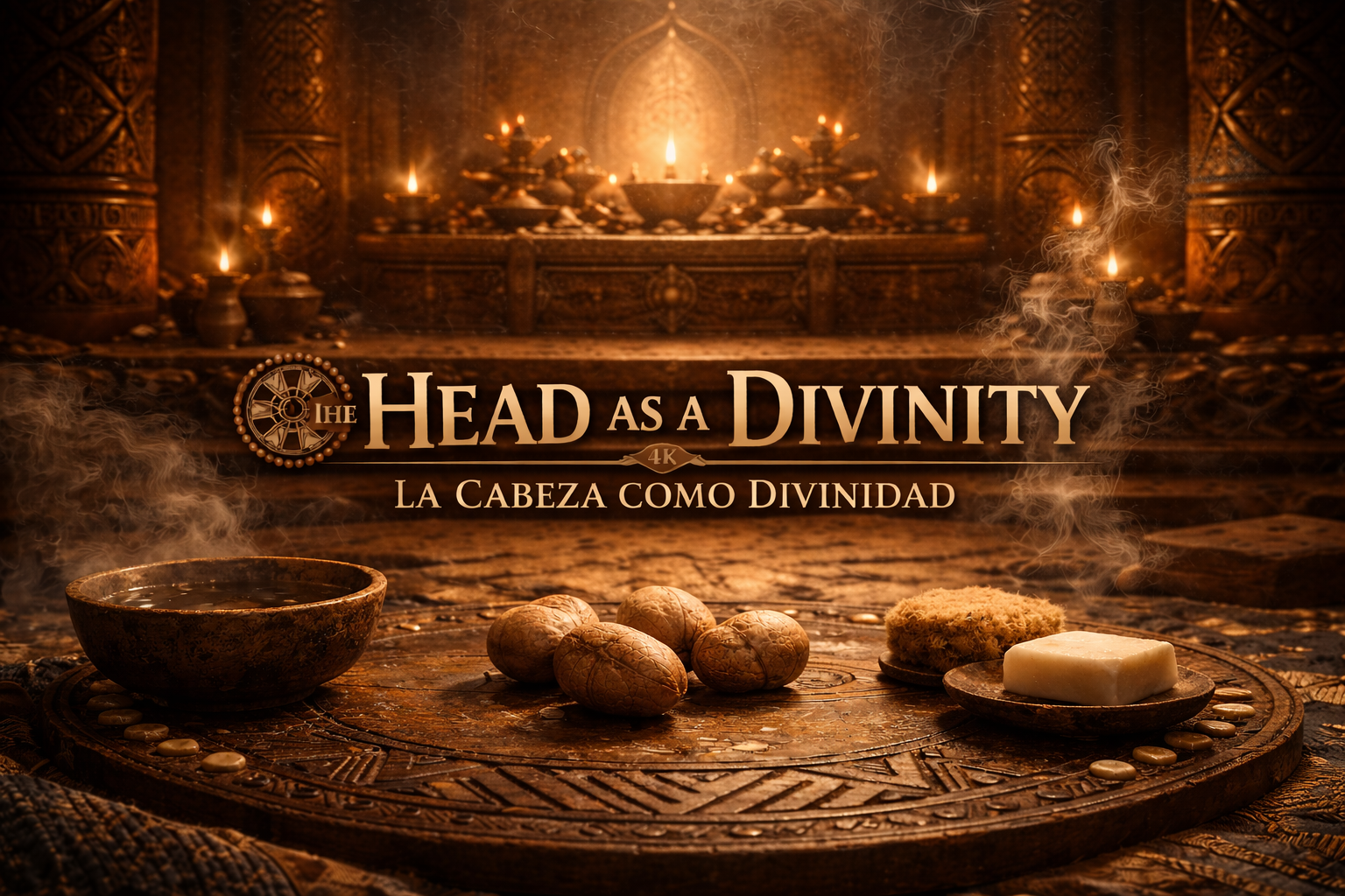Title logo: The Head as a Divinity