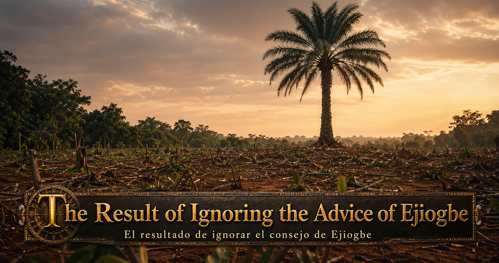 The Result of Ignoring the Advice of Ejiogbe